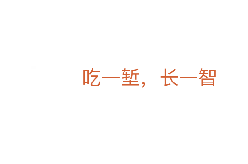 吃一堑,长一智