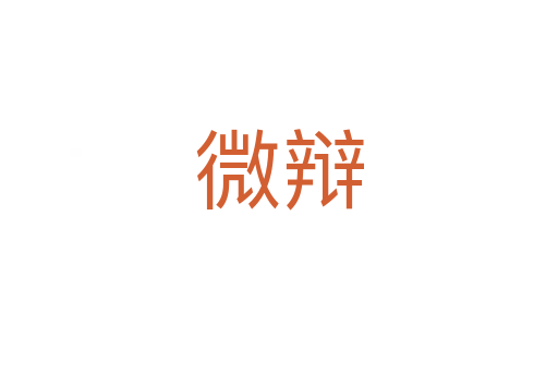 微辩