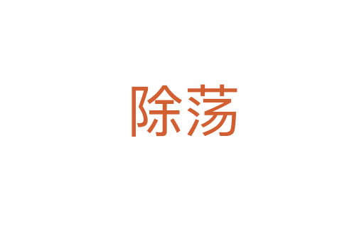 除荡