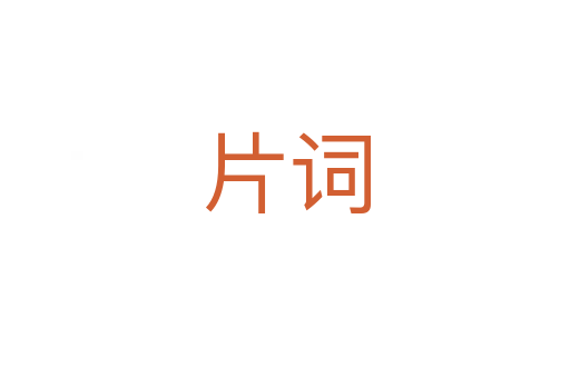 片词