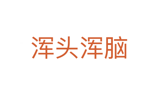 浑头浑脑
